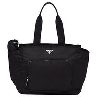 PRADA Recycled Nylon Baby Bag, Shoulder Bag, Crossbody Bag, Handbag Regular Women's Black