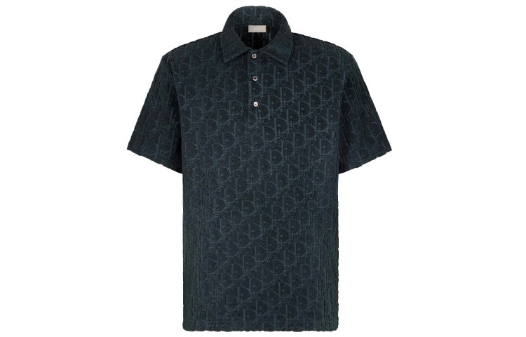 DIOR Polo Shirt Men's Marine Blue