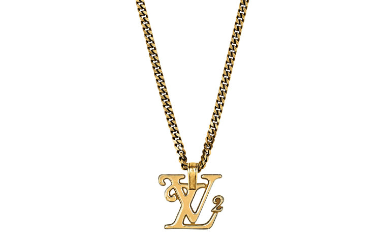 LOUIS VUITTON X Nigo Squared Necklace