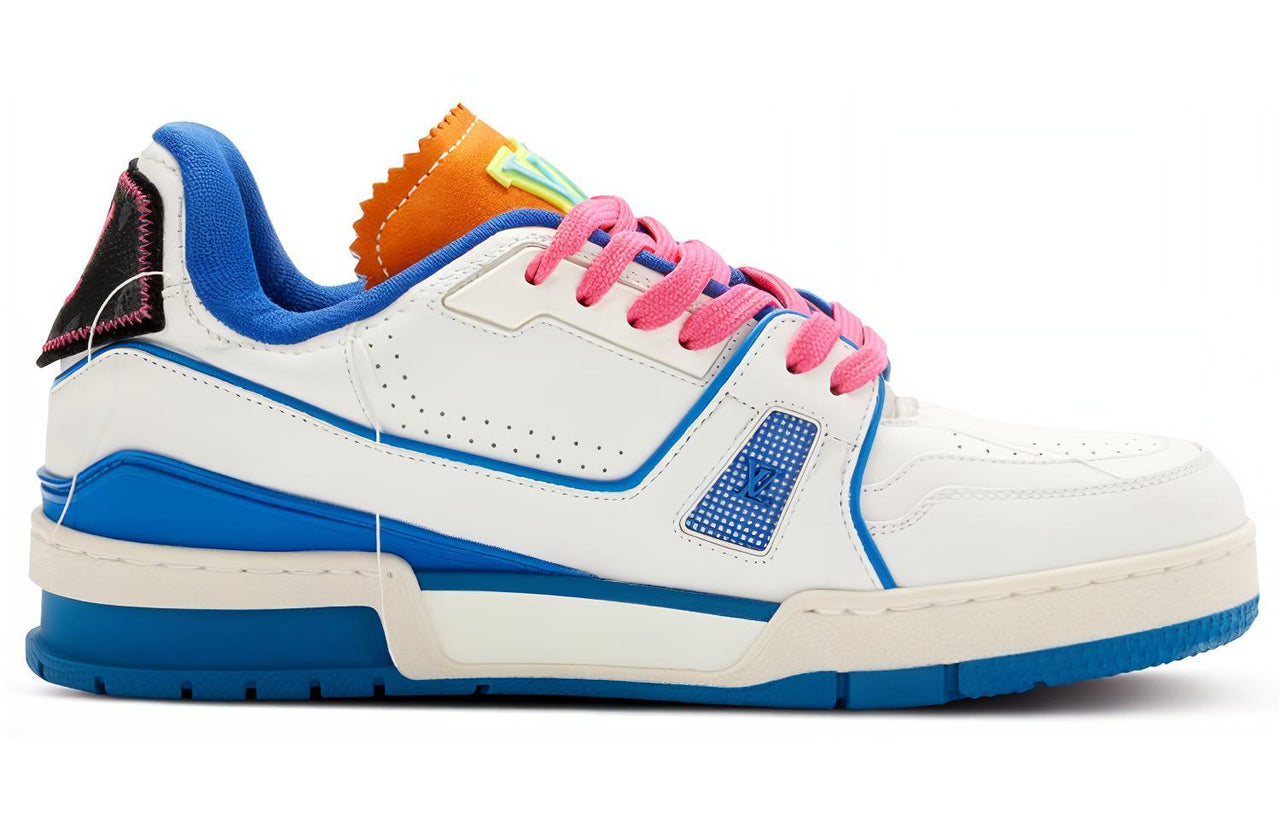 LOUIS VUITTON Trainers 'White Pink Blue For Saint Tropez'