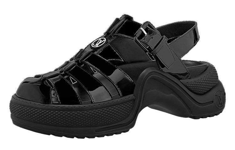 LOUIS VUITTON Casual Single Shoes Women's Black