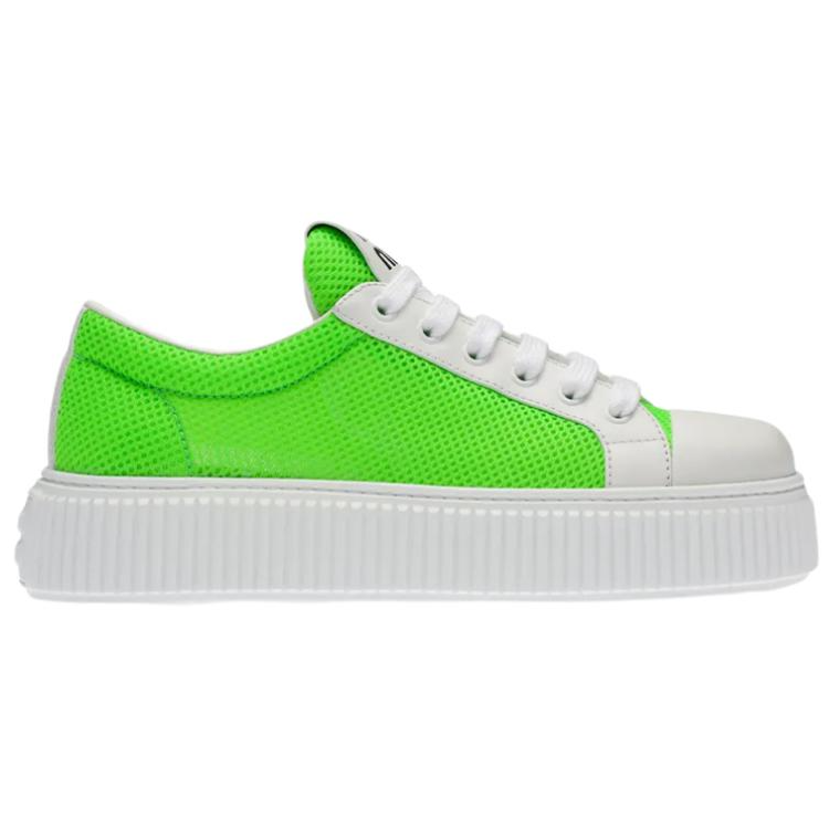 MIU MIU Low Top Skateboard Shoes Women's Green