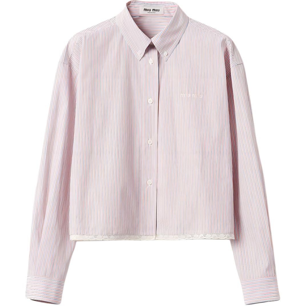 MIU MIU Shirts Women's Coral
