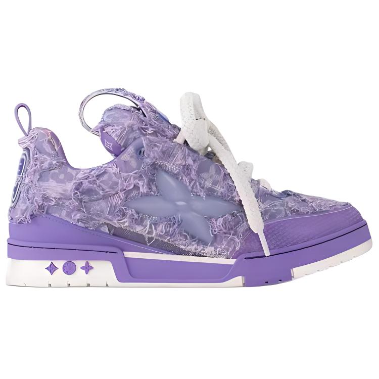 LOUIS VUITTON Skate Casual Shoes Men's Purple