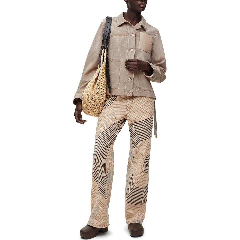 LOEWE Paula's Ibiza Workwear Jacket 'Beige'