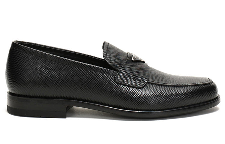 PRADA Loafers Men Low Top Black
