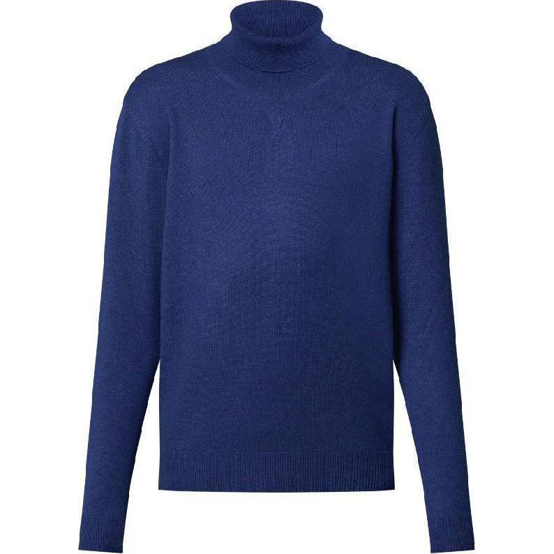 LOUIS VUITTON 1AGIIF Lv Embossed Cashmere Turtle Neck