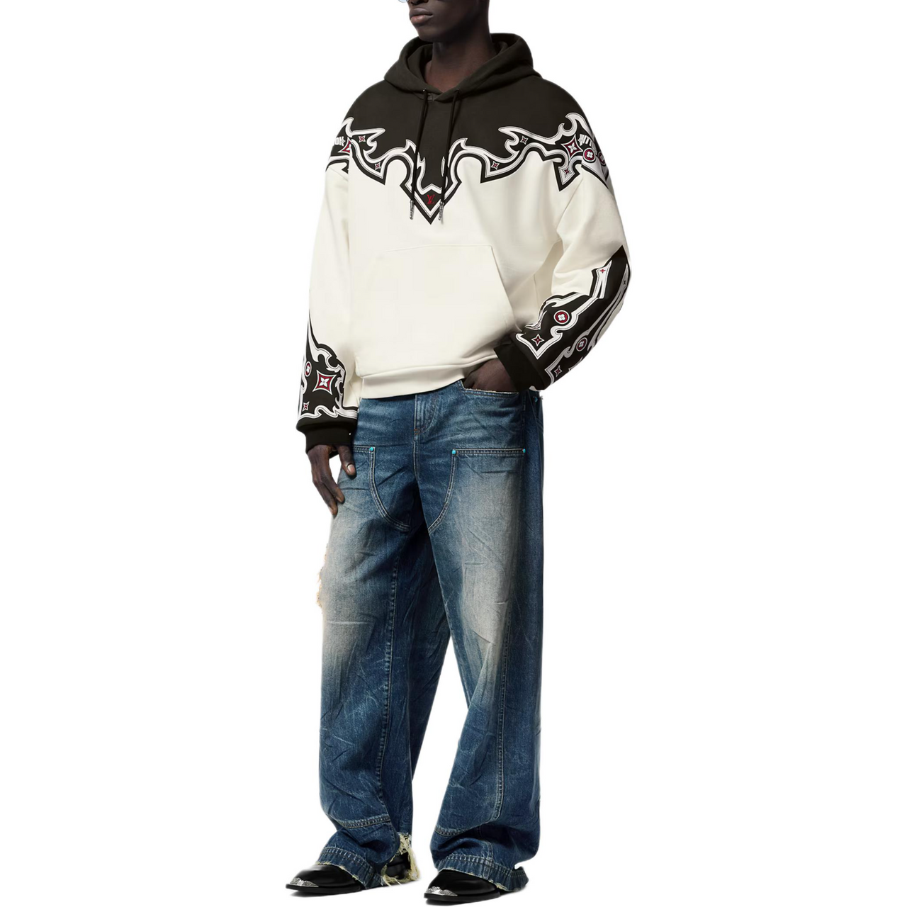 LOUIS VUITTON Embellished Hoodie