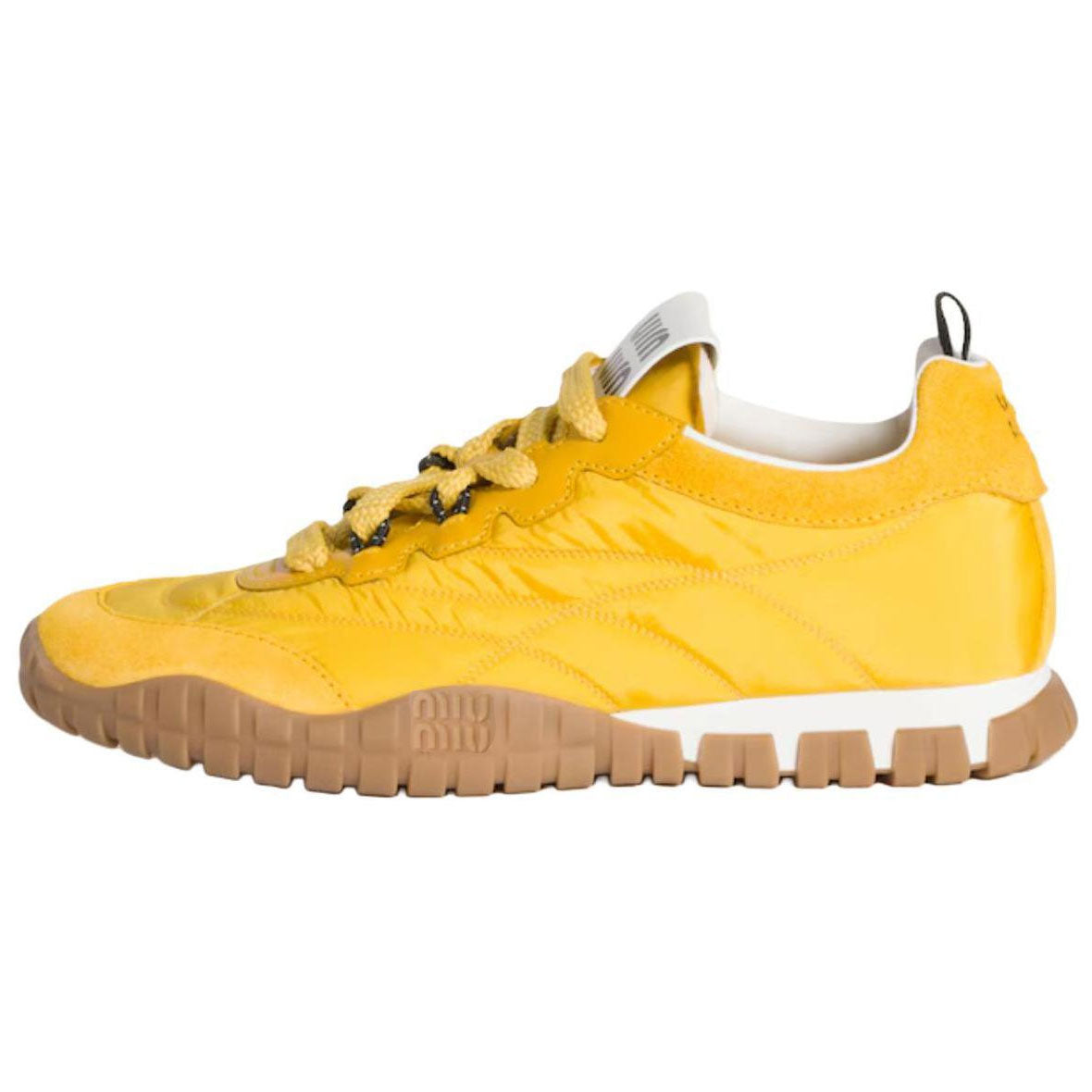 MIU MIU Low Top Casual Shoes Women's Yellow