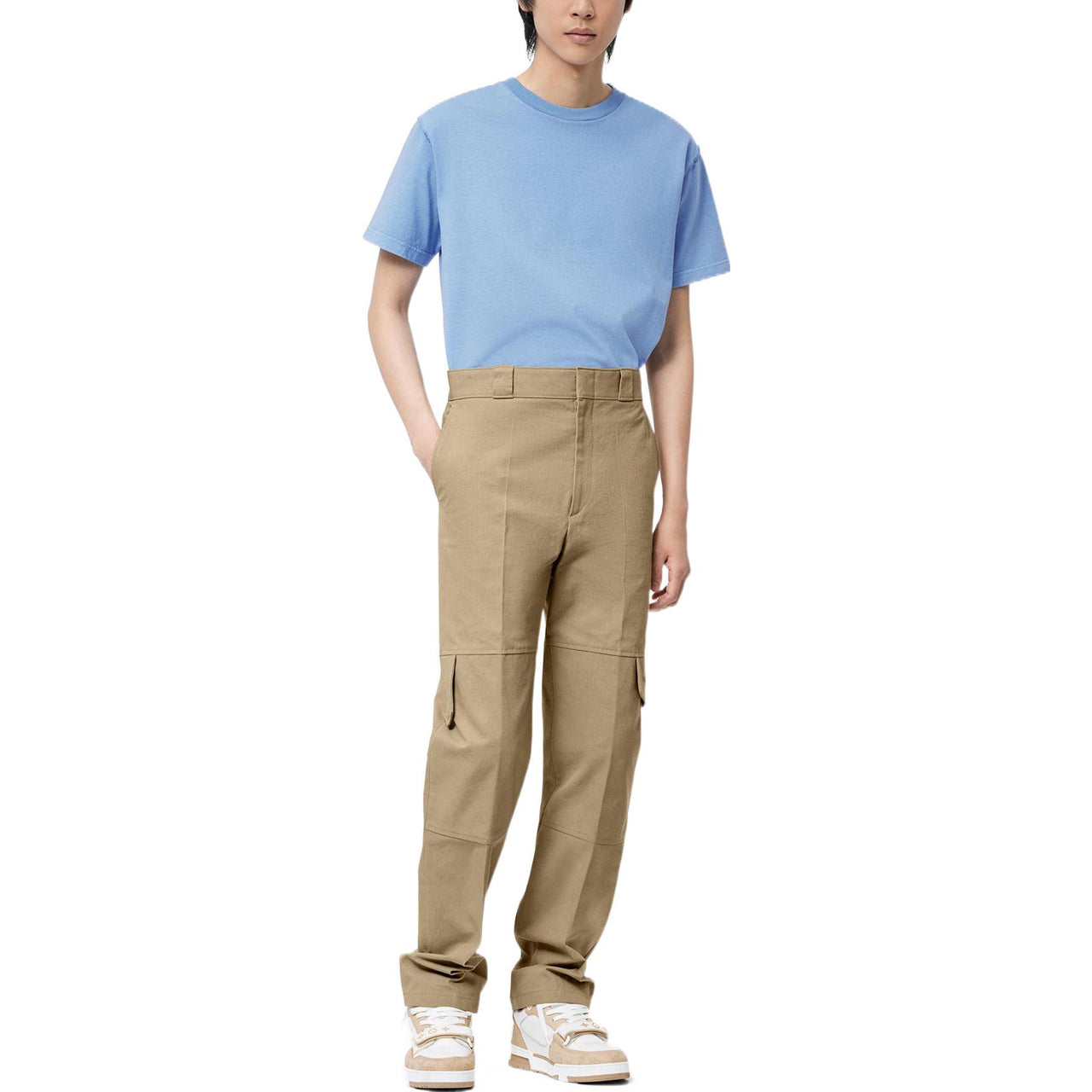 LOUIS VUITTON FW22 Casual Pants Men's Beige