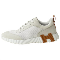 HERMES Low-Top Casual Shoes Men's White