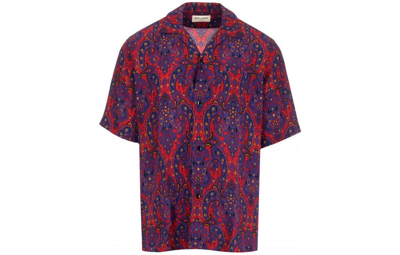 SAINT LAURENT Shirts Men Red