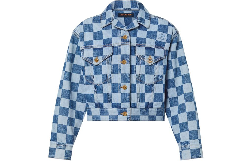 LOUIS VUITTON Damier Denim Jacket
