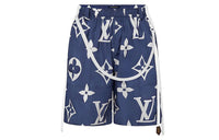 LOUIS VUITTON Casual Shorts Women's Blue