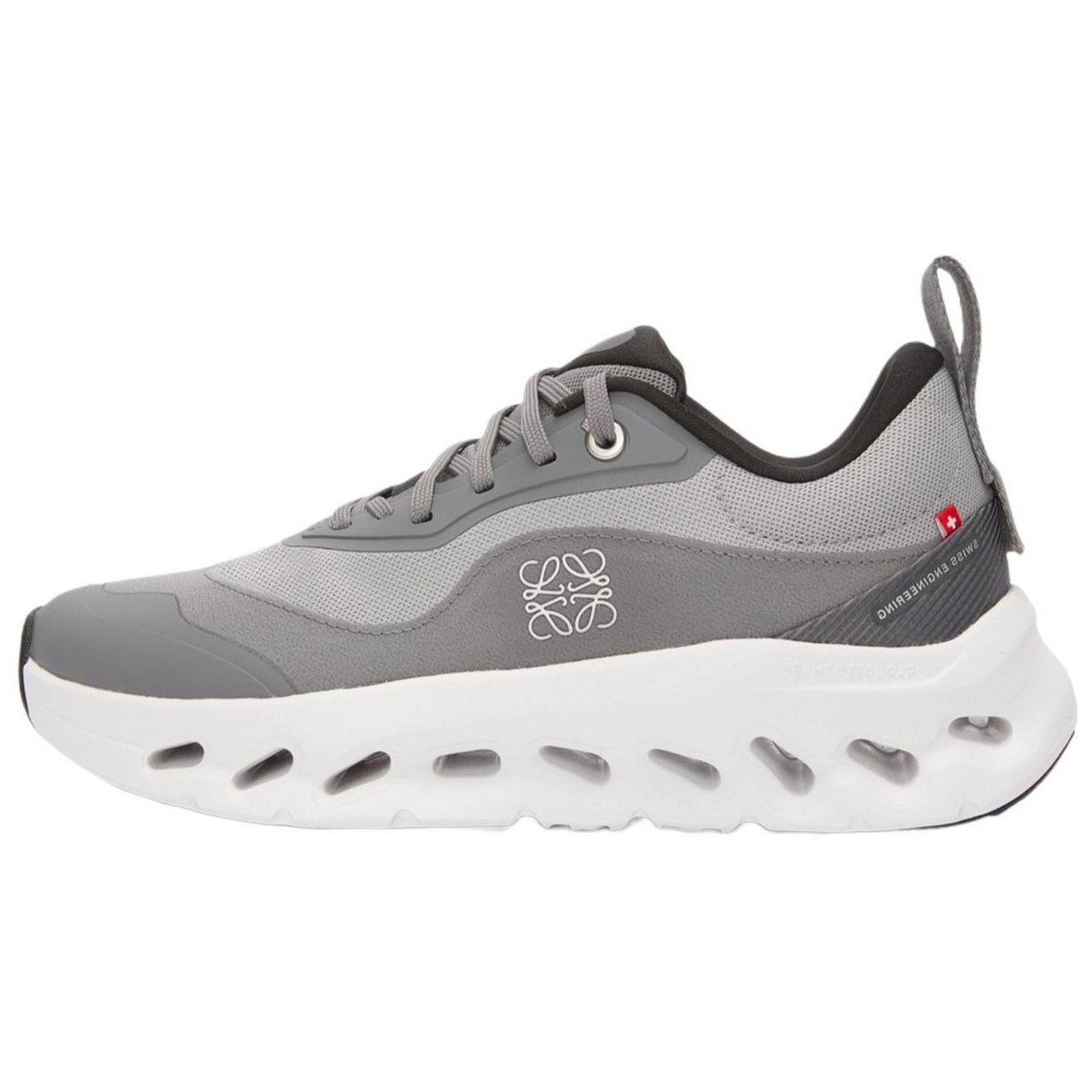 On x LOEWE Cloudtilt 2.0 Low Top Casual Shoes Men's Gray