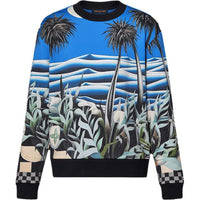 LOUIS VUITTON Printed Technical Cotton Sweatshirt