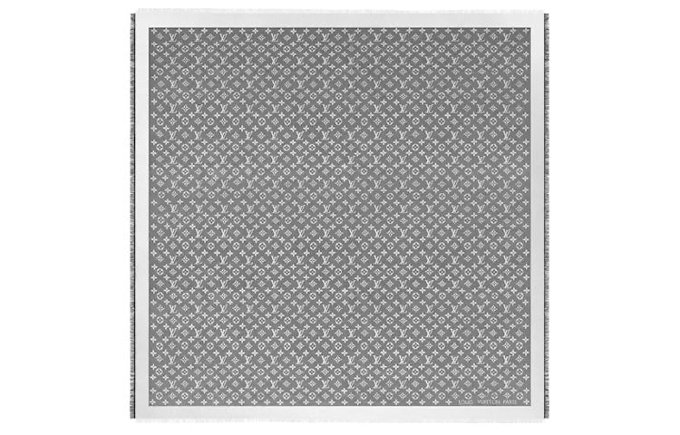 LOUIS VUITTON Wool And Silk Silk Scarves Unisex