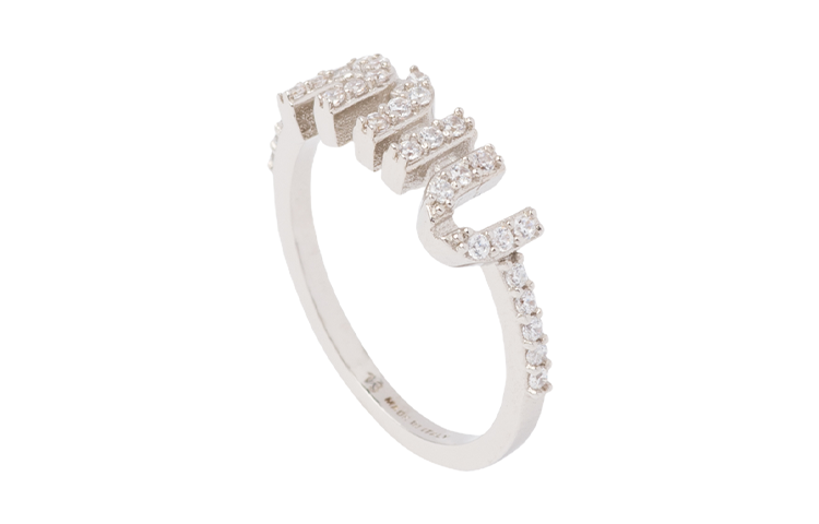 MIU MIU Metal Rings Women's Silver