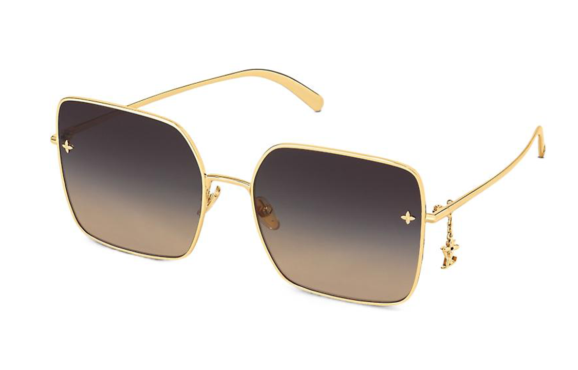 LOUIS VUITTON Lv Charm Square Sunglasses