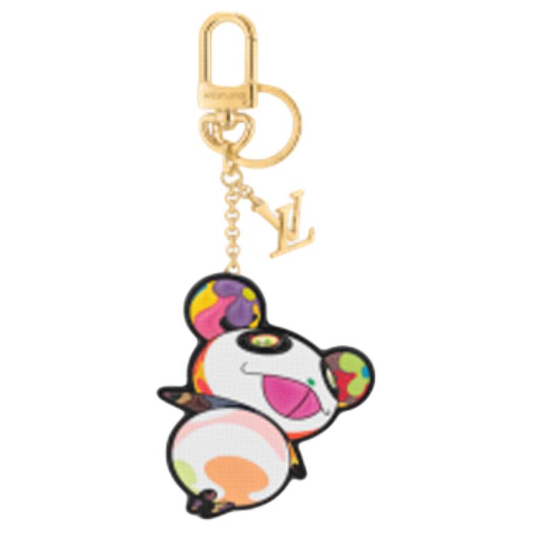 LOUIS VUITTON Lv X Tm Superflat Panda Key Holder