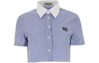 MIU MIU SS24 Shirt Women's Blue
