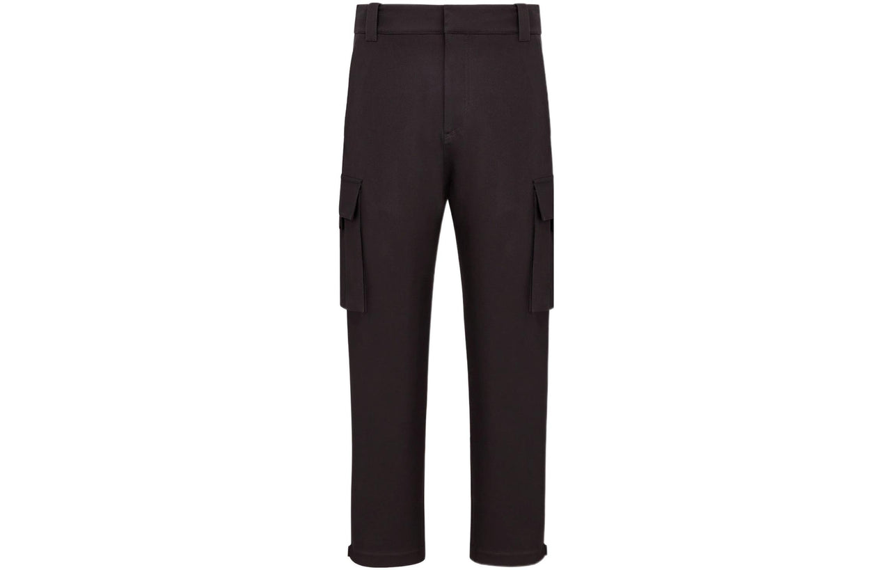 DIOR Quarterly New Products Cargo Pants Men Black