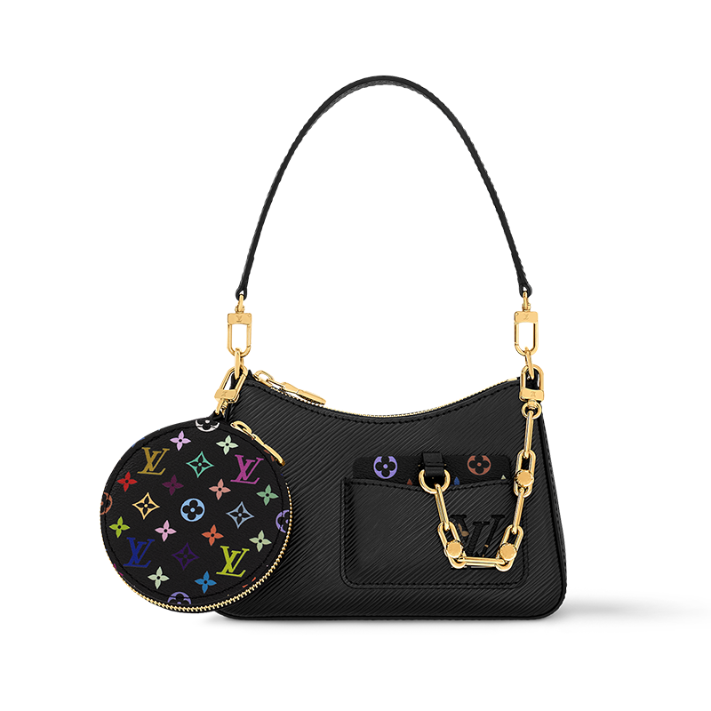 LOUIS VUITTON X Takashi Murakami Marellini Black Multicolored