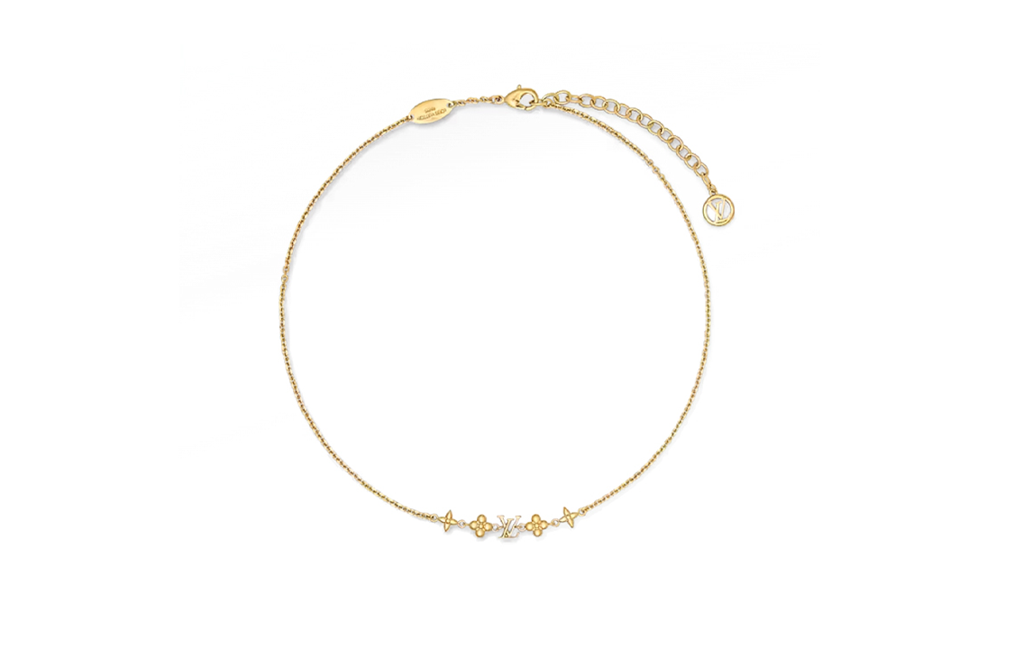 LOUIS VUITTON Metal Necklaces Women's Gold