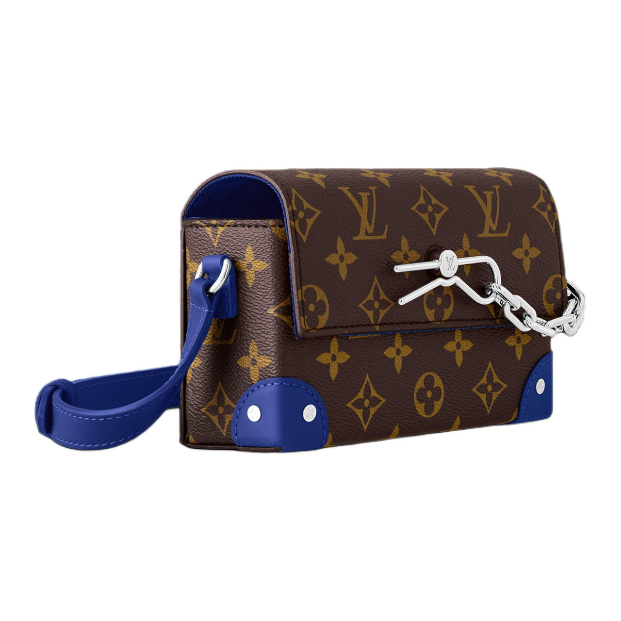 LOUIS VUITTON Steamer Coated Canvas Crossbody Bag Mini Unisex Brown