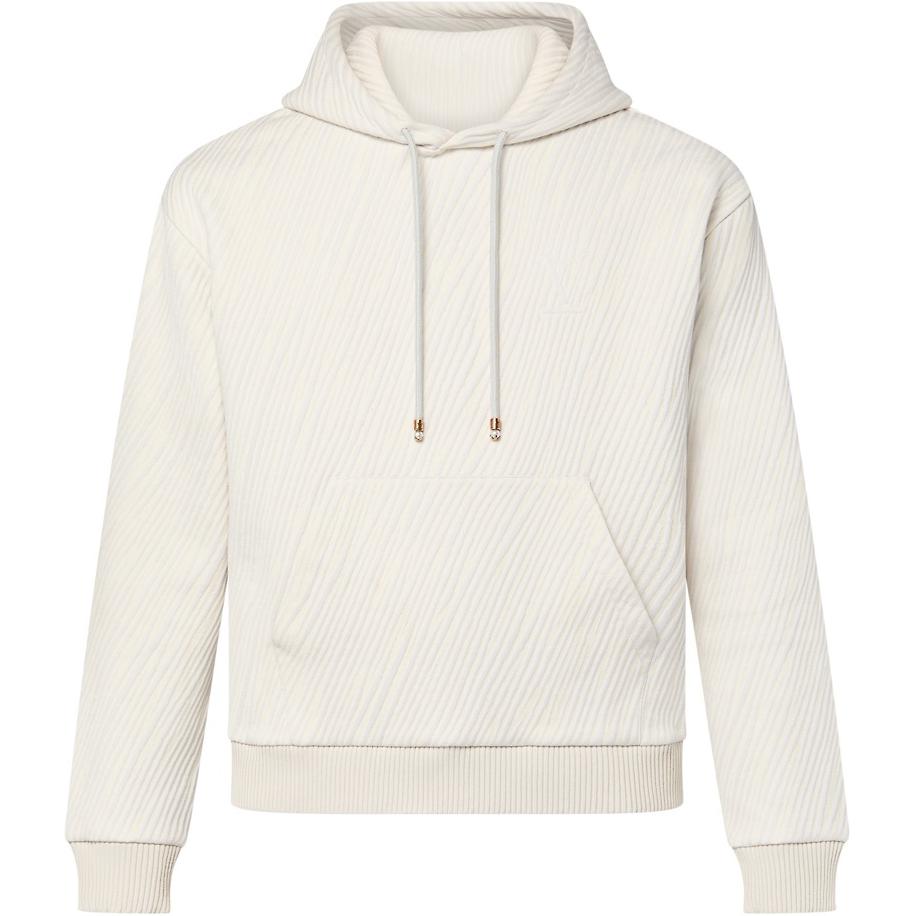 LOUIS VUITTON Jacquard Cotton-Blend Jersey Hoodie