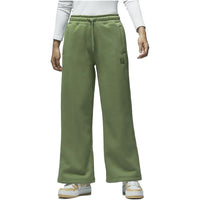 (WMNS) Air Jordan Flight Sweatpants Asia Sizing 'Olive Green' FD7225-340
