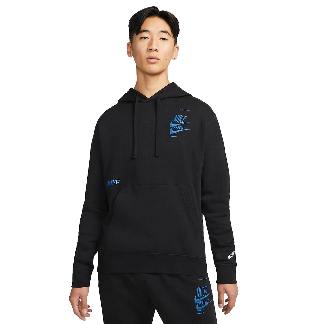 Nike Sportswear Hoodie'Black Blue' DM6874-010