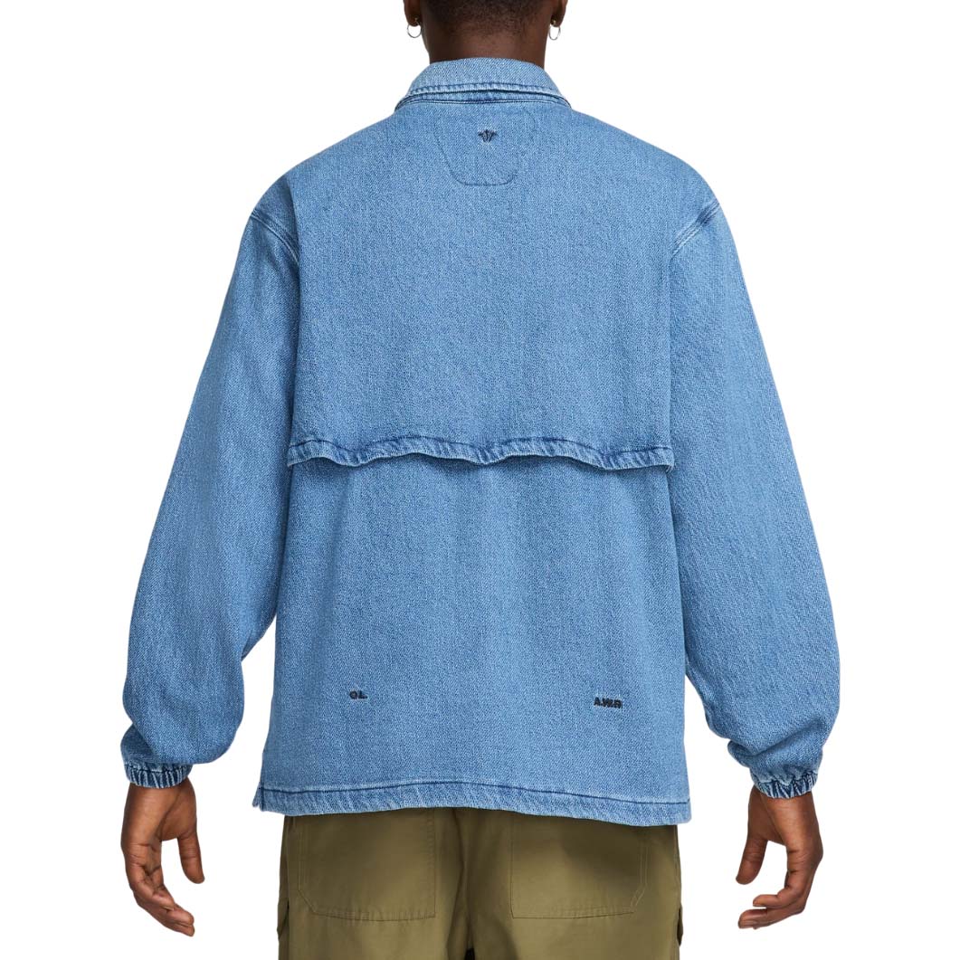 Nike x NOCTA Opal Button Down Denim Shirt Asia Sizing 'Blue Denim' FZ3261-486