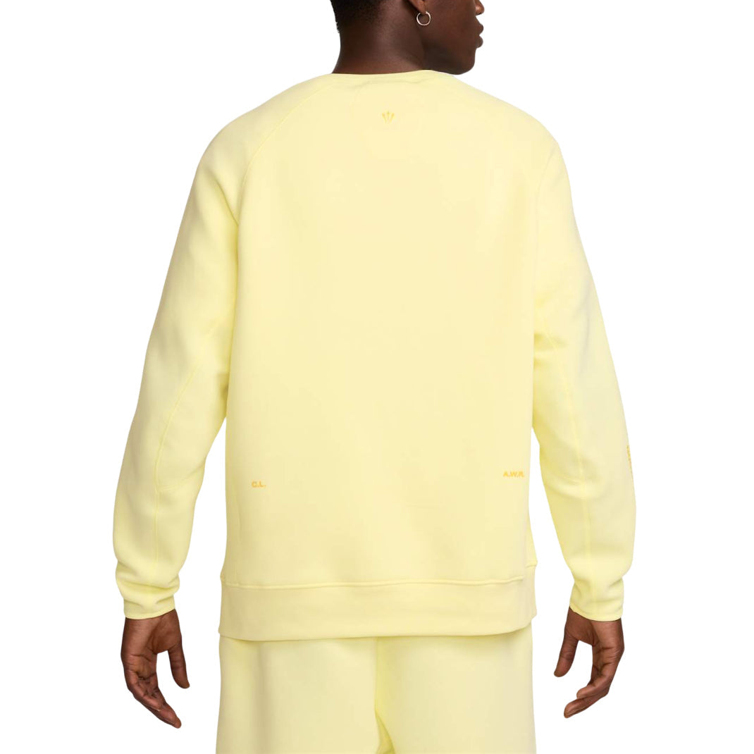 Nike x NOCTA Tech Fleece Sweatshirt 'Citron Tint' FD8457-821