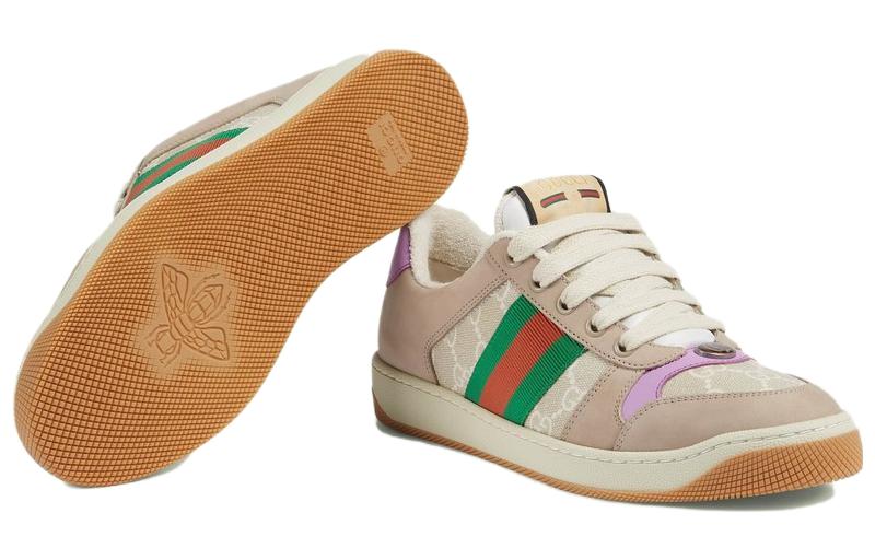 (WMNS) Gucci Screener GG sneaker 'Beige Lilac' 705051-UULG0-9683