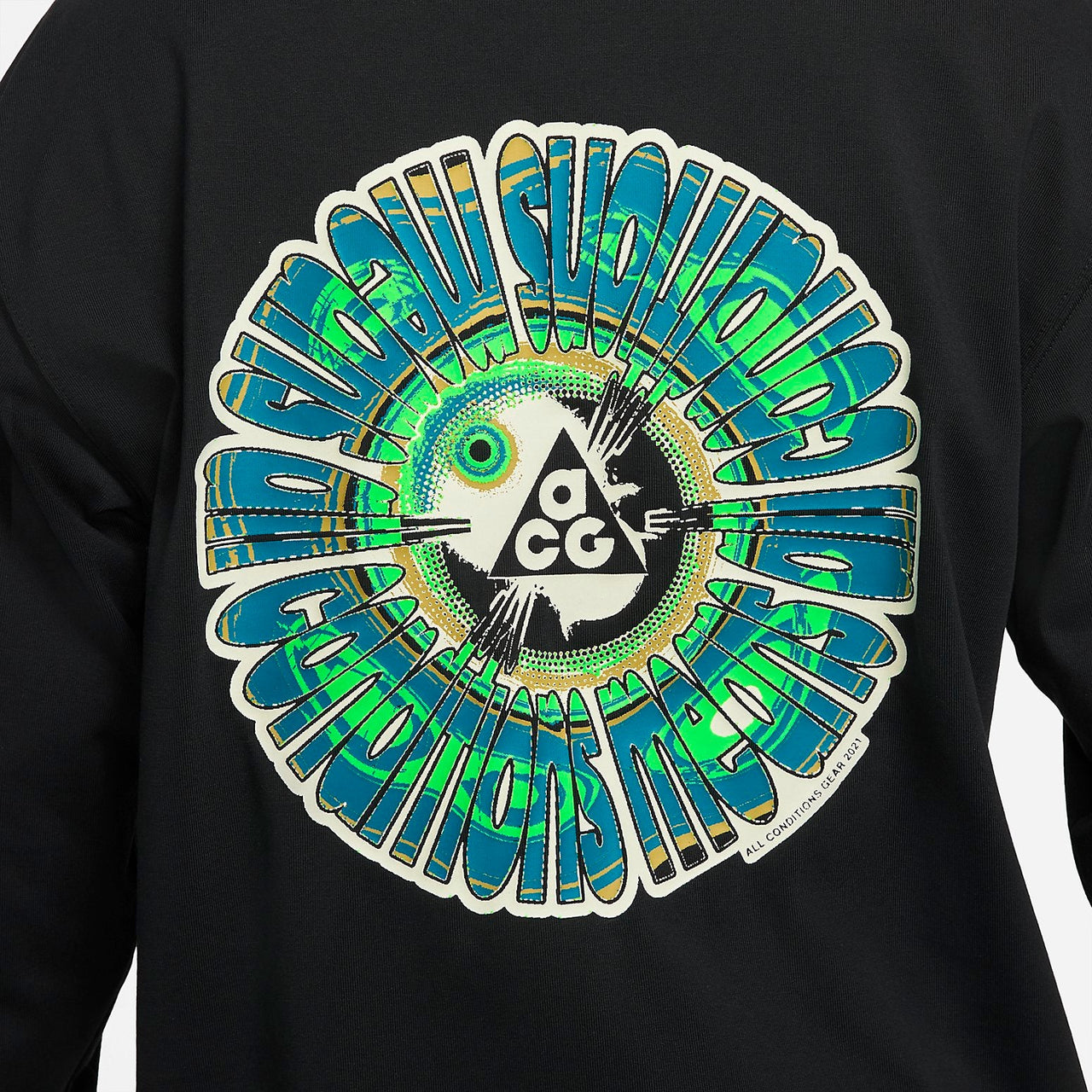 Nike ACG Circle Long Sleeve Tee 'Black' DH3330-010
