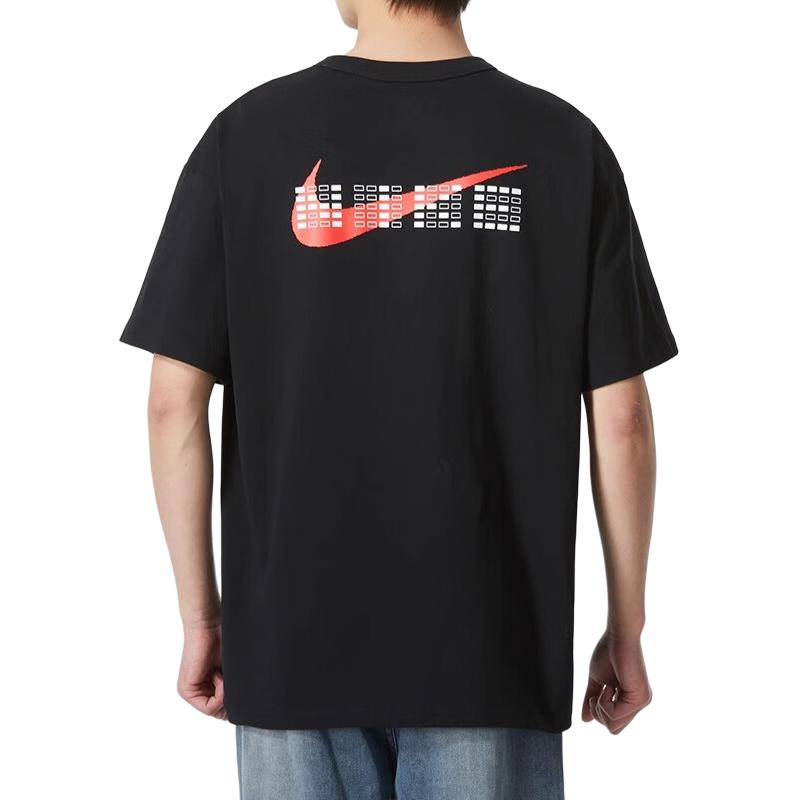Nike All Right Logo T-shirt Asia Sizing 'Black' HF6594-010