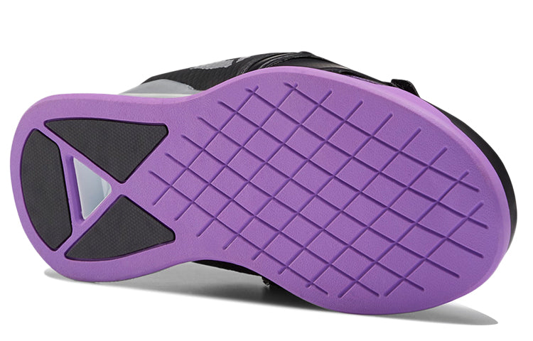 (WMNS) Reebok Legacy Lifter Low-Top Weightlifting Shoes Black/Purple DV6231