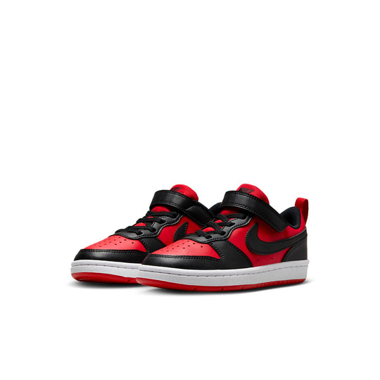 (PS) Nike Court Borough Low Recraft 'University Red Black' DV5457-600