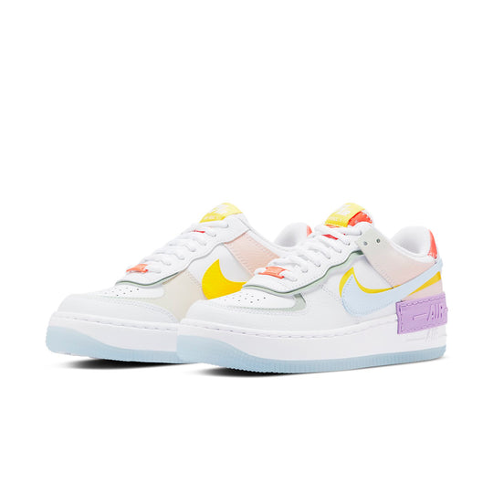 (WMNS) Nike Air Force 1 Shadow 'White Hydrogen Blue' CW2630-141