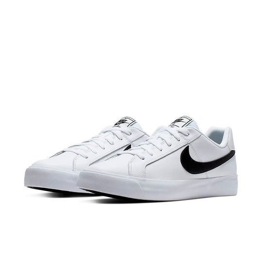 Nike court royale white black best sale