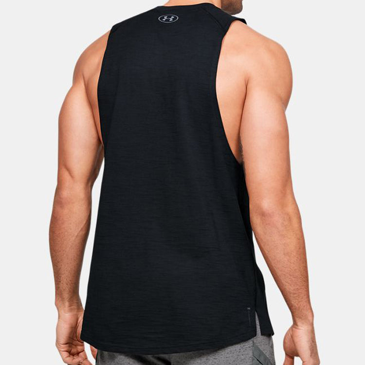 Under Armour Project Rock Charged Cotton Tank 'Black' 1351523-001