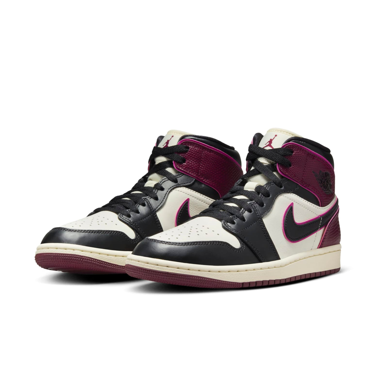 (WMNS) Air Jordan 1 Mid SE 'Bordeaux'  FQ7818-101