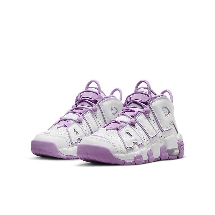 (GS) Nike Air More Uptempo 'White Purple' FN6976-100