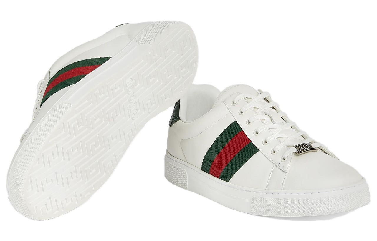 Gucci Ace Web 'White' 757892-AACAG-9055