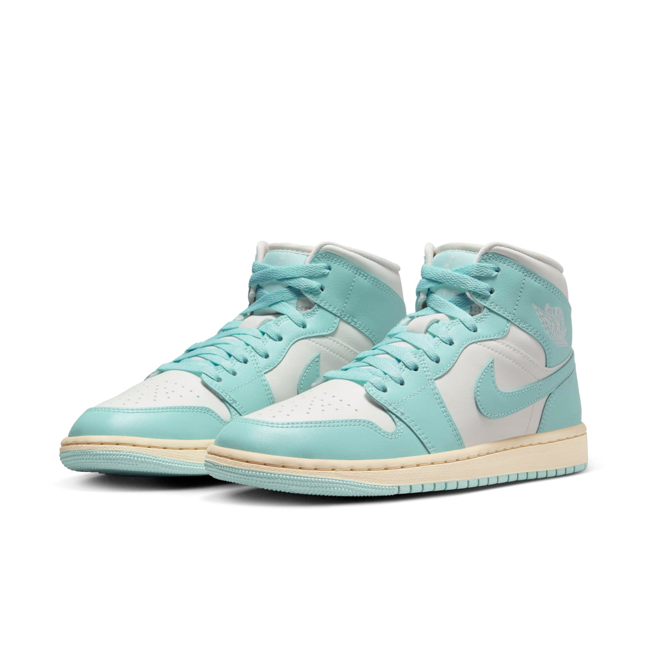(WMNS) Air Jordan 1 Mid 'Light Dew'  BQ6472-132