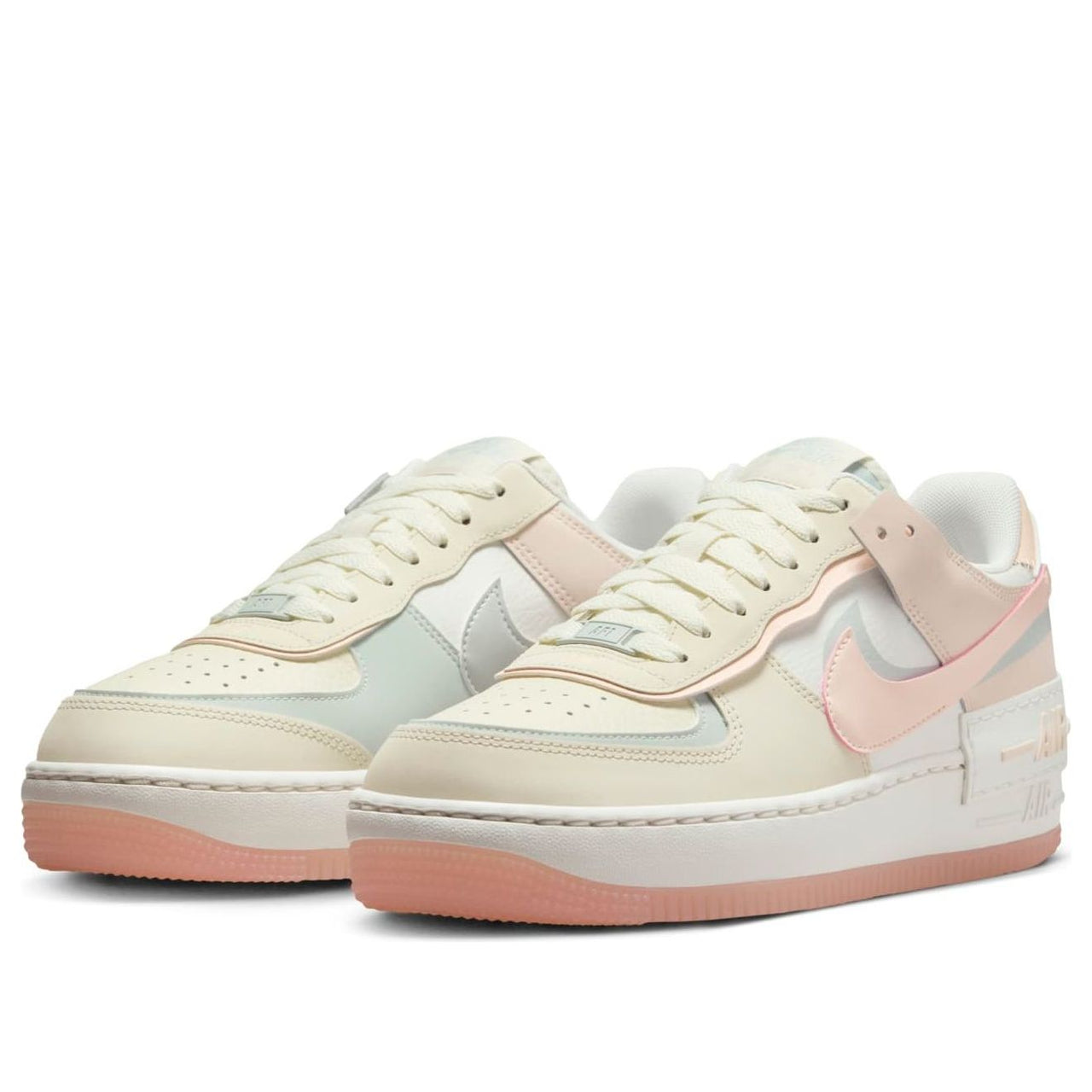 (WMNS) Nike Air Force 1 Shadow 'Coconut Milk Crimson Tint' DZ1847-105