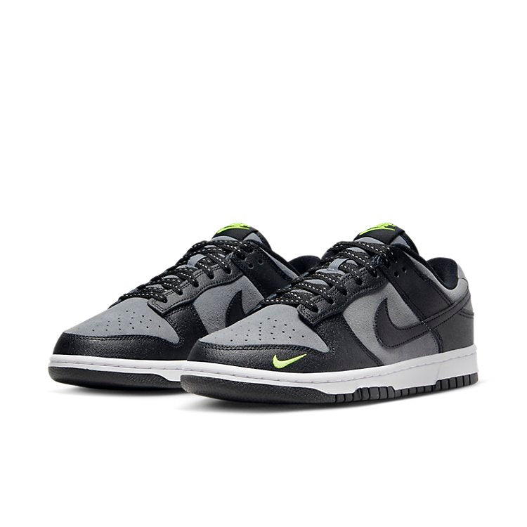 Nike Dunk Low 'Black Grey Green Strike' FQ2205-001