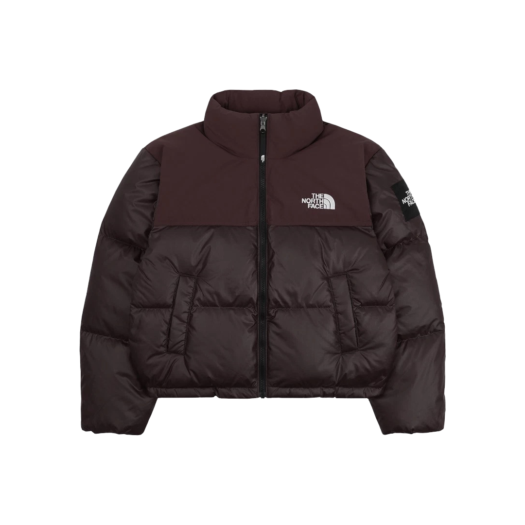 (WMNS) The North Face White Label Novelty Nuptse Down Jacket Asia Sizing 'Matte Cocoa Brown' NJ1DP82K
