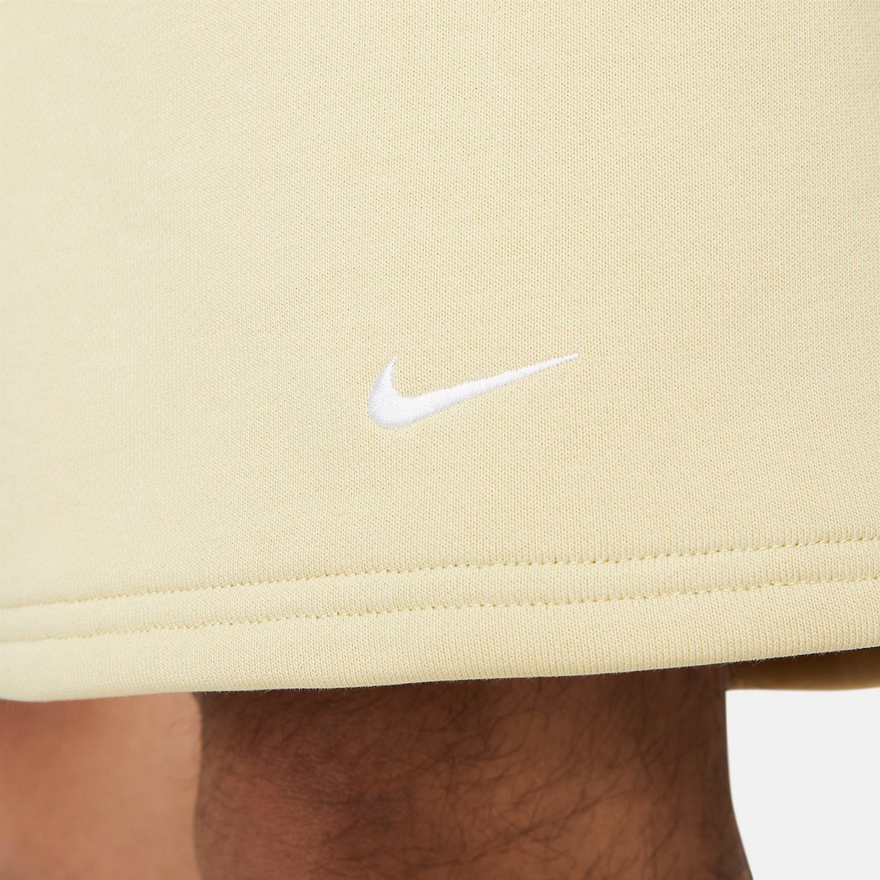 Nike Solo Swoosh Fleece Shorts 'Yellow' DV3056-783